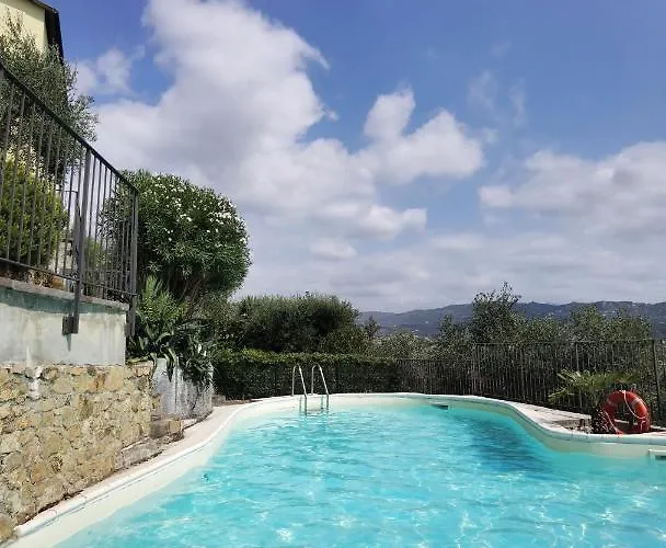 Semesterbostad Casa Con Piscina, Vista Mare, Patio Privato, Ac, Posto Auto E Wi-fi