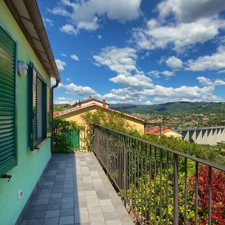 Casa Con Piscina, Vista Mare, Patio Privato, Ac, Posto Auto E Wi-fi 度假居 因佩里亚