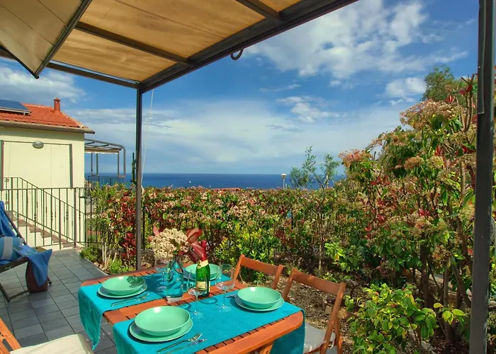Casa Con Piscina, Vista Mare, Patio Privato, Ac, Posto Auto E Wi-fi Σπίτι διακοπών *